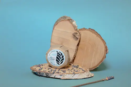 Champú Sólido Artesano Matizador Índigo & Lavanda