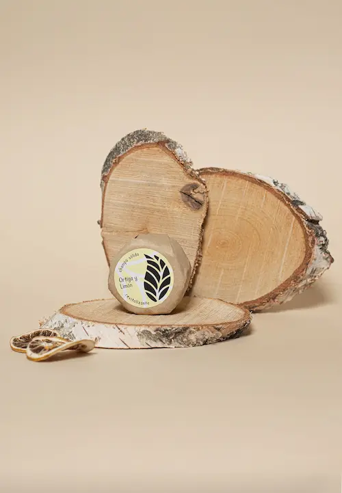 Champú Sólido Artesano Ortiga & Limón